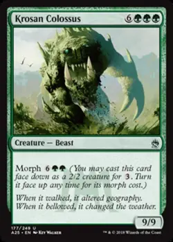 4x Krosan Colossus MTG Masters 25 NM Magic Regular - Image 1