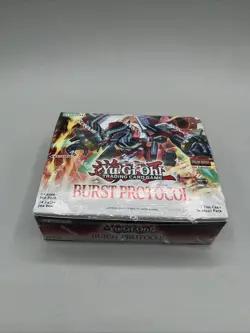 Yu-Gi-Oh Burst Protocol Booster Box Sealed 24 Packs English Konami - Image 1