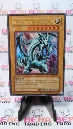 Blue-Eyes White Dragon LOB-001 The Legend of Blue Eyes White Dragon Unlimited - Image 1