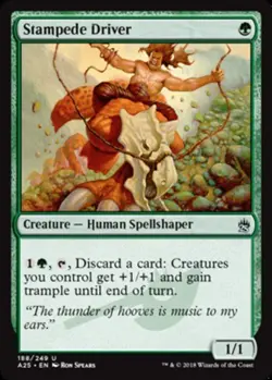 4x Stampede Driver MTG Masters 25 NM Magic Regular - Image 1