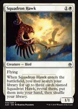 4x Squadron Hawk MTG Masters 25 NM Magic Regular - Image 1