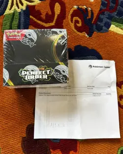 Pokemon TCG Mega Evolution Perfect Order Booster Box 36 Packs NEW & SEALED - Image 1