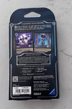 Disney Lorcana: Rise of the Floodborn Starter Deck - Amethyst Steel - Sealed! - Image 2