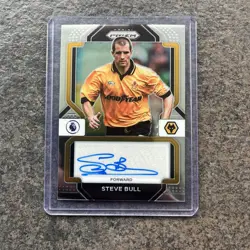 Steve Bull Panini Prizm Soccer 2022/23 Signatures Auto Wolves - Image 1