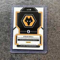 Steve Bull Panini Prizm Soccer 2022/23 Signatures Auto Wolves - Image 2