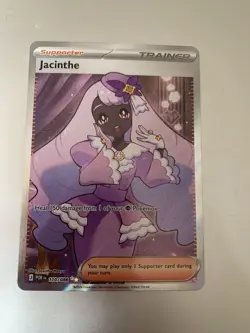 Pokemon TCG Jacinthe Full Art Trainer Perfect Order 110/088 - Image 1