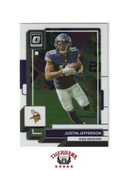 2022 Panini Donruss Optic JUSTIN JEFFERSON #129 - Image 1