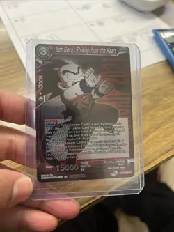 Son Goku Striking from the Heart Championship Dragon Ball Super Card Game | NM - Image 1