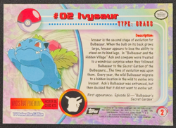 1999 Pokemon Topps Cards | Series 1 | Black & Blue Label | Pick Your Card - Image 5