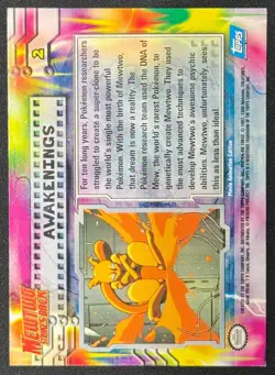 1999 Pokemon Topps | Mewtwo Strikes Back | Pikachu’s Vacation | Pick Your Card - Image 3