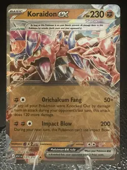 Pokemon ex Holo Full Art Card Lot – Koraidon, Mega Gardevoir, Kangaskhan, Arbol… - Image 3