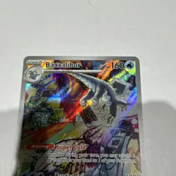 Pokemon TCG Baxcalibur Illustration Rare Full Art Holo Sv02 Paldea 210/193 Card - Image 2