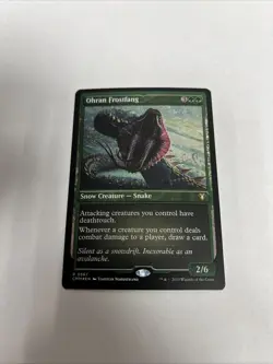 Ohran Frostfang Foil Etched Card #0567 MTG LP - Image 1