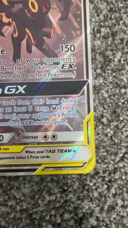 Umbreon and Darkrai GX Tag Team Black Star JUMBO card Promo SM241 ( NM ) - Image 5