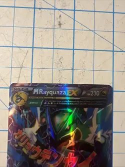 Custom M Rayquaza EX Fun Fan Art Card Pokemon Card - Image 3