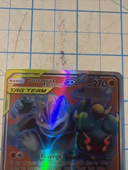 Custom Marshadow & Machamp Fun Fan Art Card Pokemon - Image 2