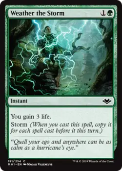 MTG magic cards 1x Weather the Storm Modern Horizons NM-Mint, English - Image 1