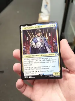 Cid, Timeless Artificer (0418) #418 (NM) Final Fantasy FIN Magic MTG - Image 1