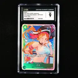 CGC 9 MINT 2025 One Piece JPN Nami OP14-031 SR - Image 1