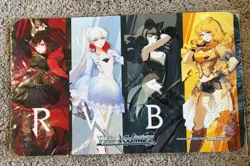 Bushiroad Weiss Schwarz RWBY Official Promotional Rubber Playmat New - Image 1