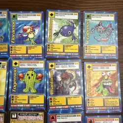 Digimon Trading Cards Year 1999 & 2000 Bandai Lot Of 39 - Image 3