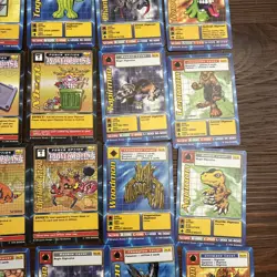 Digimon Trading Cards Year 1999 & 2000 Bandai Lot Of 39 - Image 4