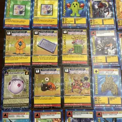 Digimon Trading Cards Year 1999 & 2000 Bandai Lot Of 39 - Image 5
