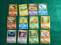 Pokemon Card Neo Genesis Japanese Edition bundle - pocket monsters (x27 cards) - Image 3