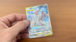 Mewtwo & Mew GX SM191 Sun & Moon Tag Team Up Pokemon Brazilian Card LP+/NM - Image 2
