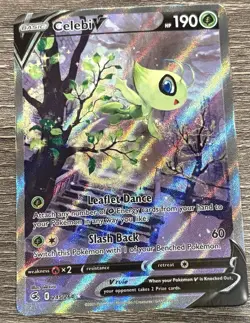 Pokemon Cards Charmander And Celebi V Holo V Rule Lot 2 SVP Nintendo 2023 - Image 3