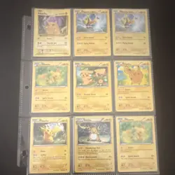 Pokemon TCG 18 Card Lot Pikachu Raichu Charmander Charmeleon Mewtwo Basic Engli… - Image 1