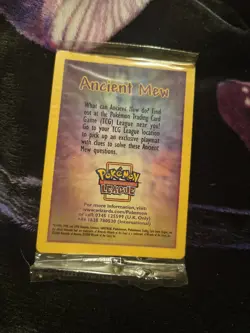 Pokemon Ancient Mew Sealed Promo Card - 2000 Movie. Vintage. - Image 2