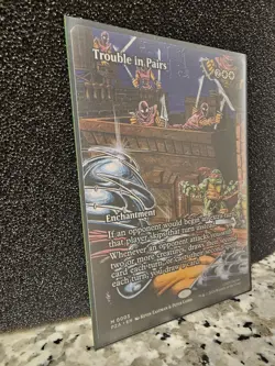 TMNT MTG - Trouble in Pairs Borderless Source Material Rare Non-Foil (Near Mint) - Image 3