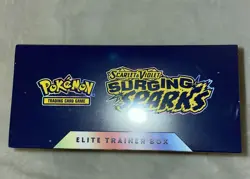 Pokemon TCG Scarlet & Violet Surging Sparks ETB Elite Trainer Box Sealed - Image 2