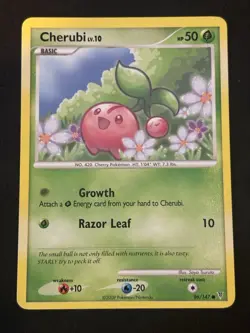 Cherubi - 96/147 - Common LP English Pokemon Supreme Victors - Image 1