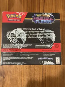 Pokemon TCG: Phantasmal Flames Factory Sealed Booster Box - Image 2