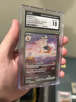 Charizard ex SIR 199/165 Pokemon Scarlet & Violet 151 CGC 10 Gem Mint - Image 3