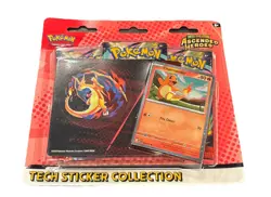 Pokemon TCG Ascended Heroes Tech Sticker Collection Charmander. Same Day Ship! - Image 1