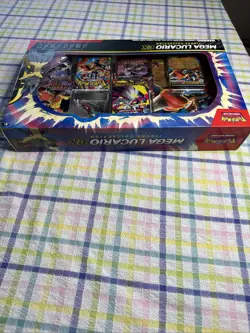 Pokemon TCG Mega Lucario ex Premium Figure Collection Box Factory Sealed - Image 4