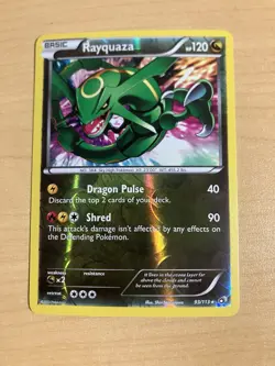 2013 Pokemon Legendary Treasures Rayquaza Number 93/113 Holo Reverse NM - Image 1