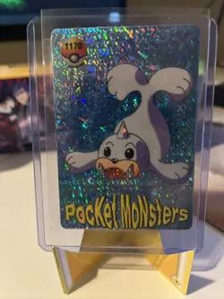 Pocket Monsters Blastoise 1162 Seel 1170 Holo Prism Sticker LP/NM - Image 1
