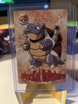 Pocket Monsters Blastoise 1162 Seel 1170 Holo Prism Sticker LP/NM - Image 2