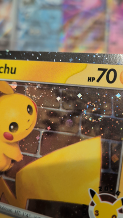 DOUBLE SWIRL 🌀 Pikachu 051 /162 2026 Pokemon Day 30th Anniversary Promo Cosmos - Image 2