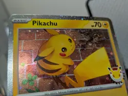 DOUBLE SWIRL 🌀 Pikachu 051 /162 2026 Pokemon Day 30th Anniversary Promo Cosmos - Image 5