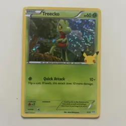 Treecko - 3/25 McDonald's 25th Anniversary Promos 003/025 Pokemon TCG - Image 1