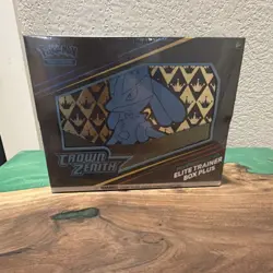 Pokemon Crown Zenith Elite Trainer Box Plus Lucario 2023 English - Image 1
