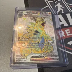 Tyranitar EX 211/197 Obsidian Flames Ultra Rare Full Art Pokemon - Image 1