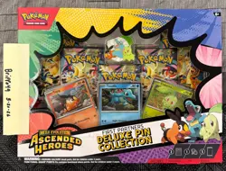 Pokemon TCG Ascended Heroes First Partners Deluxe Pin Collection Box Sealed New - Image 1