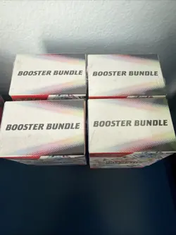Pokemon TCG Scarlet And Violet Prismatic Evolutions Booster Bundle Lot X4 Sealed - Image 2