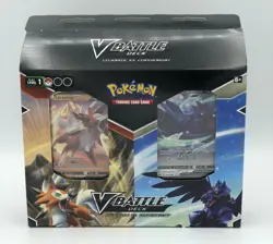 Pokemon TCG: V Battle Deck: Lycanroc vs. Corviknight 820650809576 - Image 1
